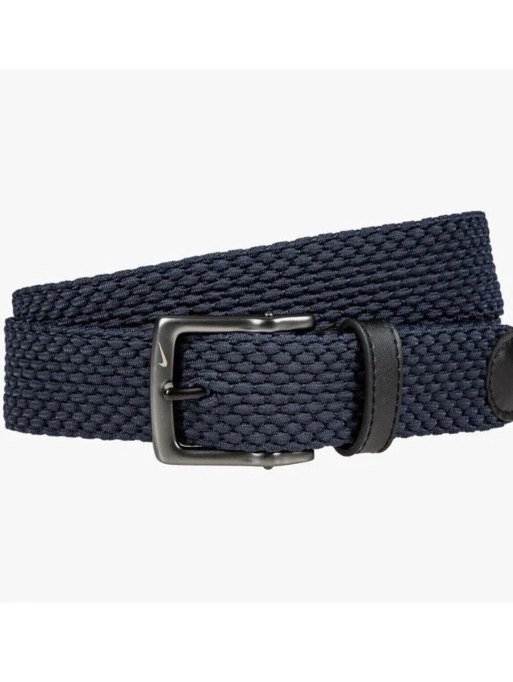 Nike Golf Stretch Woven Navy Blue Belt Men's Size X-Large (42-44) New With Tags